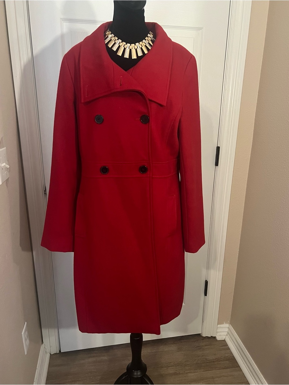 Womens Old navy red fall coat